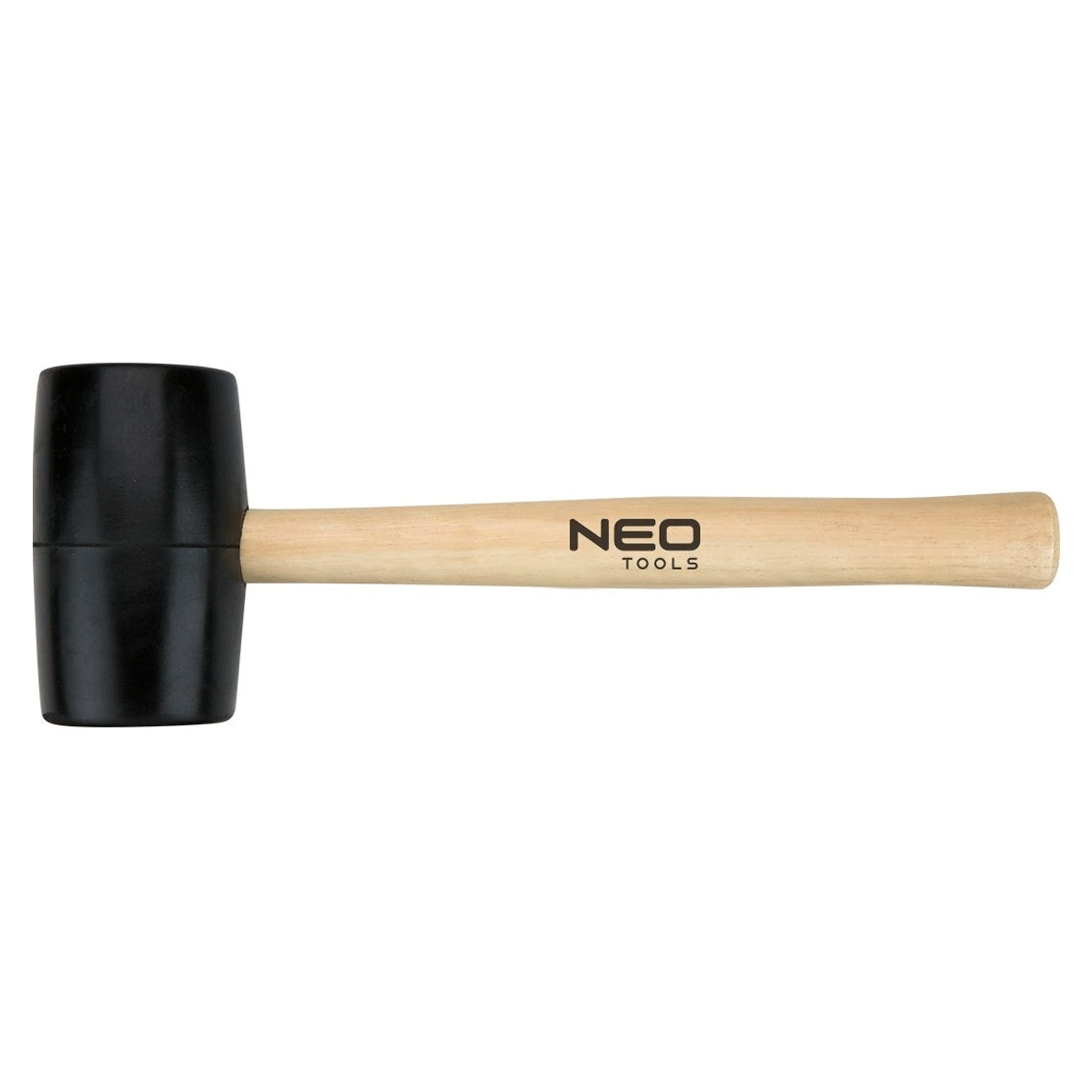 Киянка резиновая NEO 63 мм, 680 г, рукоятка деревянная (25-063)