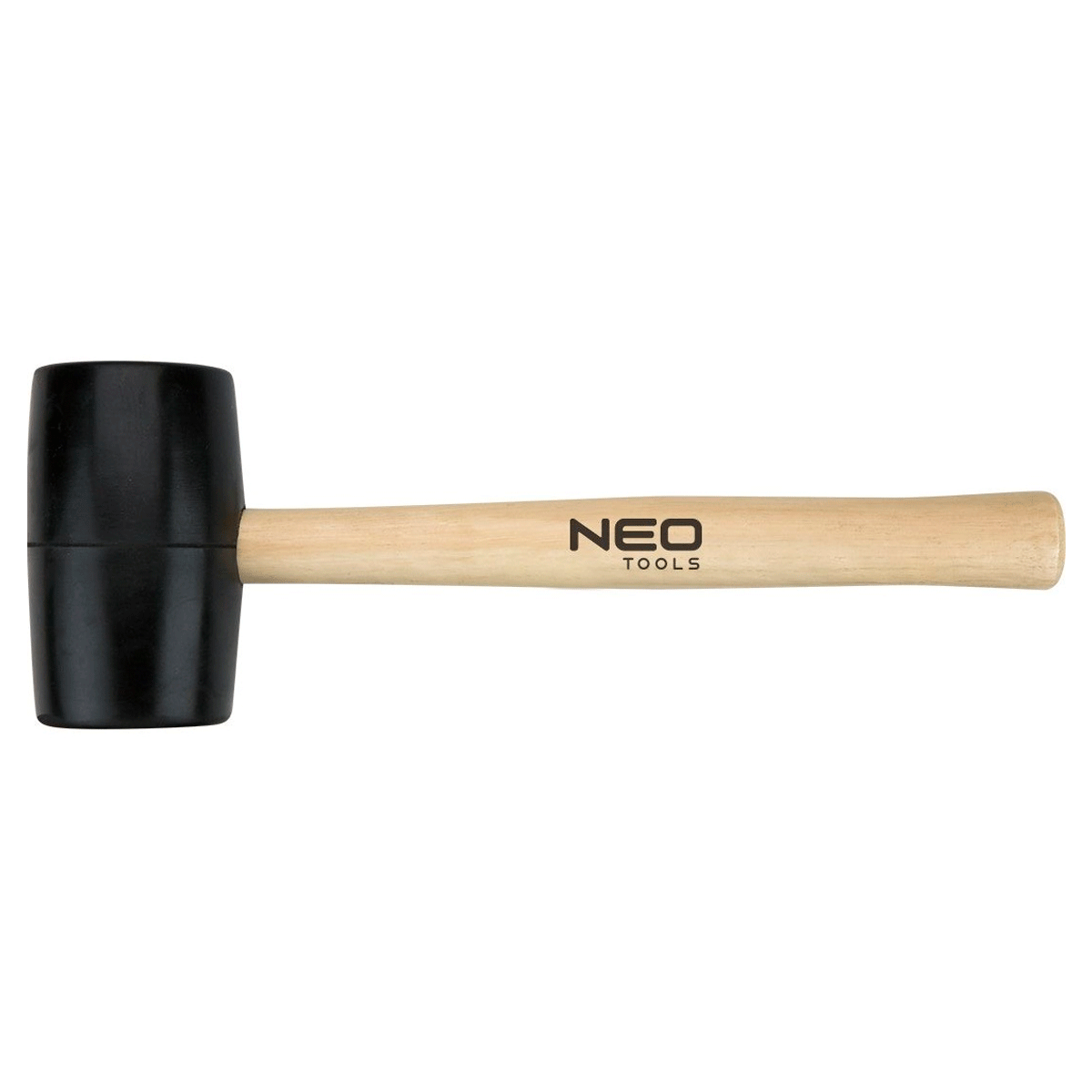 Киянка резиновая NEO 72 мм, 900 г, рукоятка деревянная (25-064)