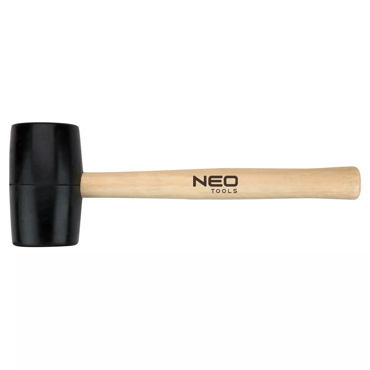 Киянка резиновая NEO 72 мм, 900 г, рукоятка деревянная (25-064)