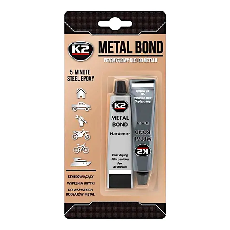 Клей эпоксидный K2 METAL BOND 56,7 г (B116)