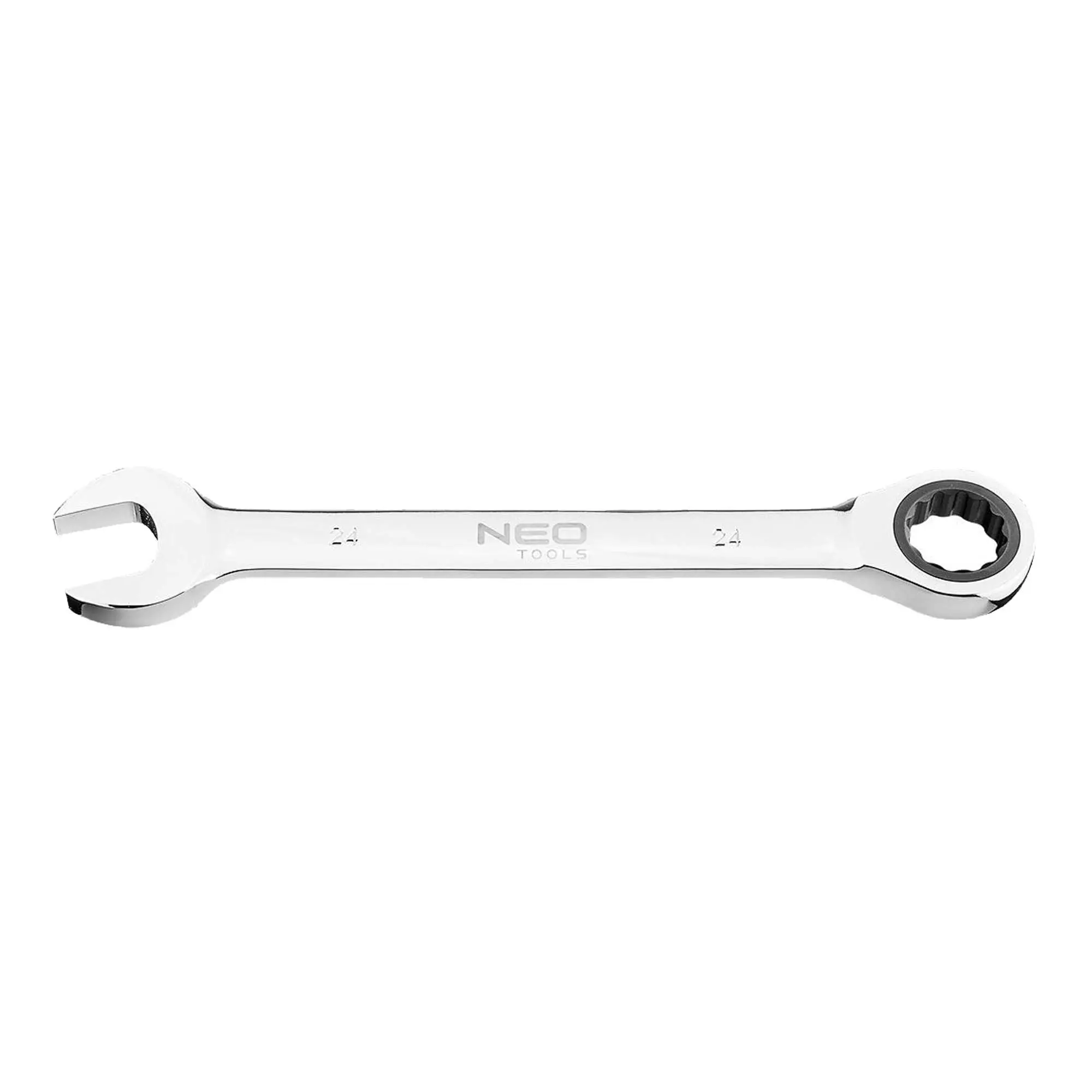 Ключ комбинированный NEO TOOLS с трещоткой 24 мм (09-043)