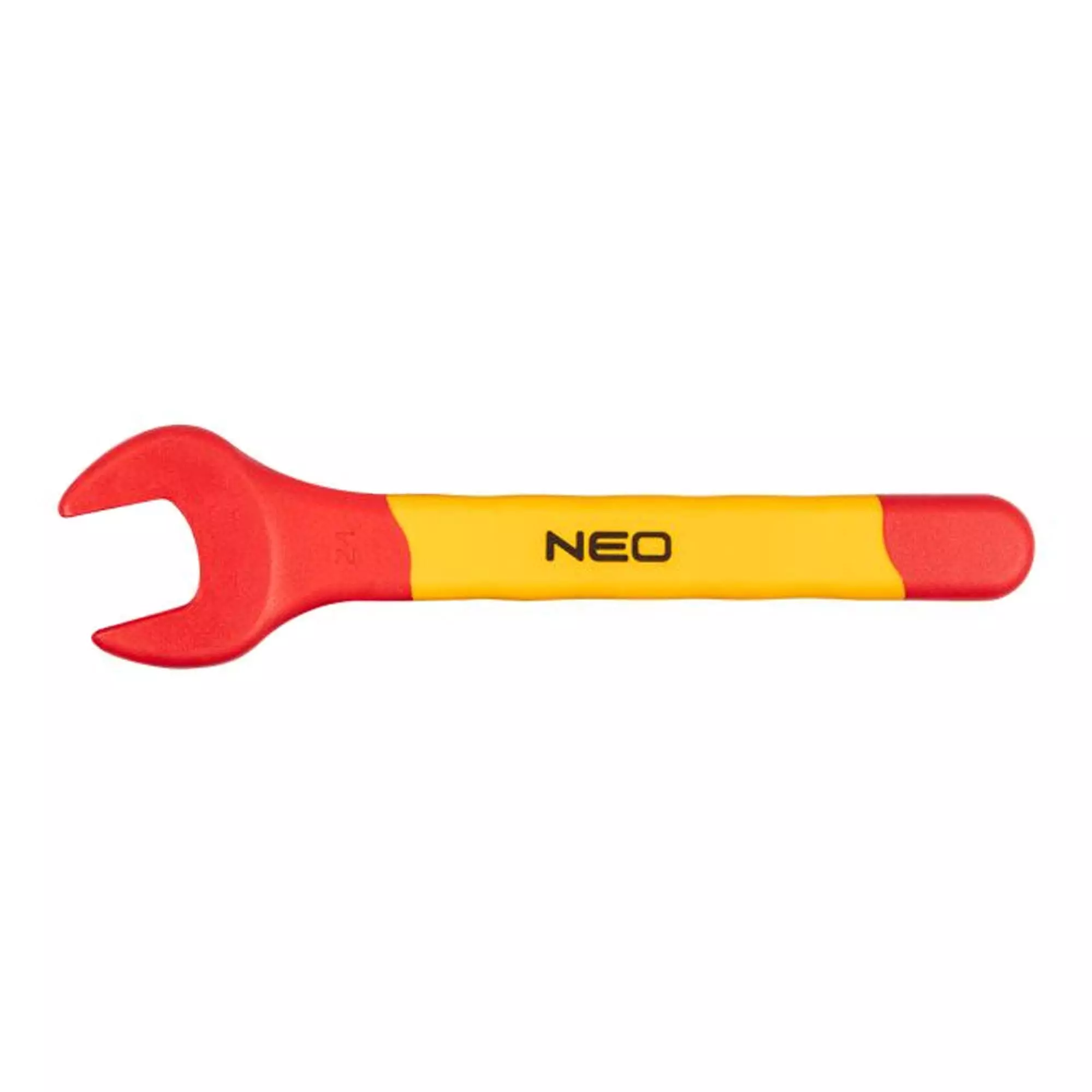 Ключ NEO TOOLS с открытым зевом односторонний 24 мм 1000V (01-126) Ключ NEO TOOLS с открытым зевом односторонний 24 мм 1000V (01-126)