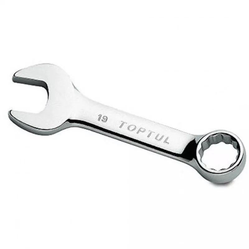 Ключ TOPTUL комбинированный укороченный 7мм (полированный) (AAAF0707)