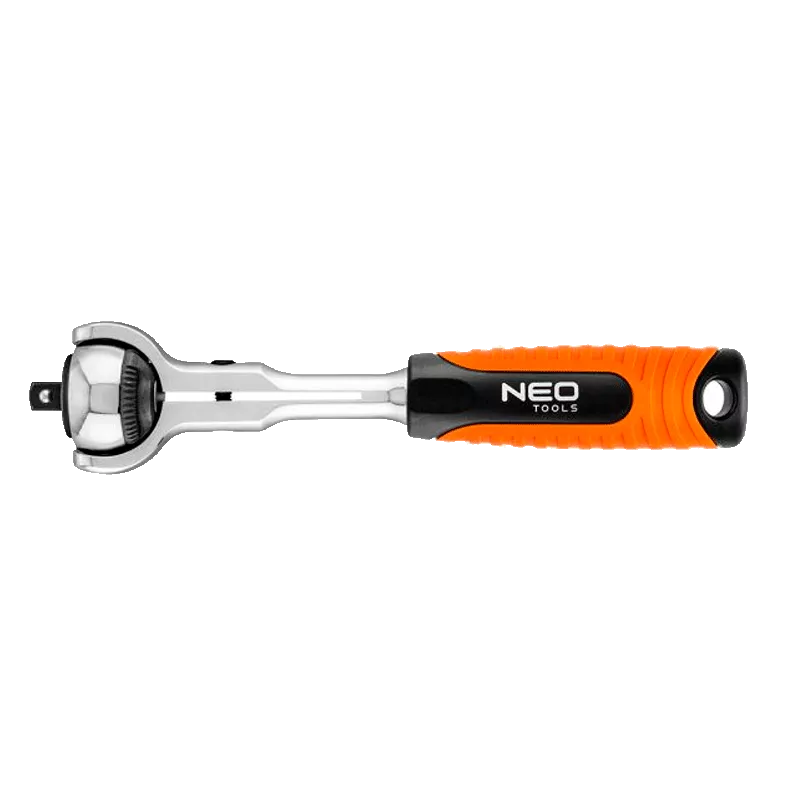 Ключ-трещотка NEO 1/4, 360°, 72 зубца (08-540)