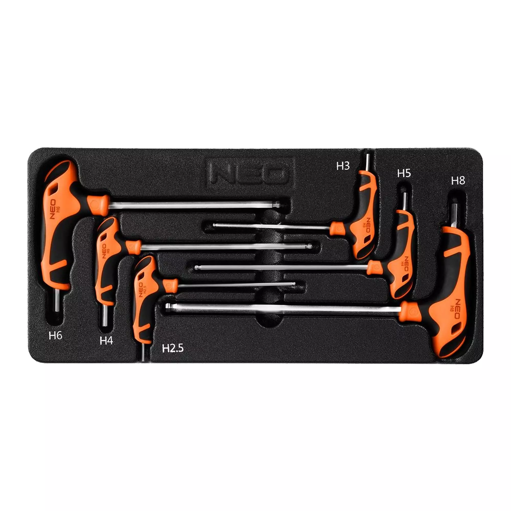 Ключи шестигранные NEO TOOLS 6 шт. в наборе (84-254) Ключи шестигранные NEO TOOLS 6 шт. в наборе (84-254)