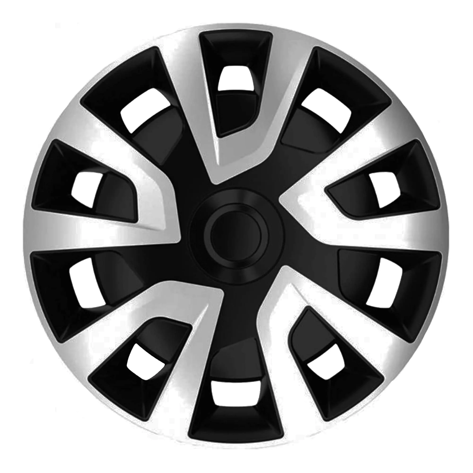 Колпак автомобильный Michelin Revo Van Silver Black R15" 033528 (33528)
