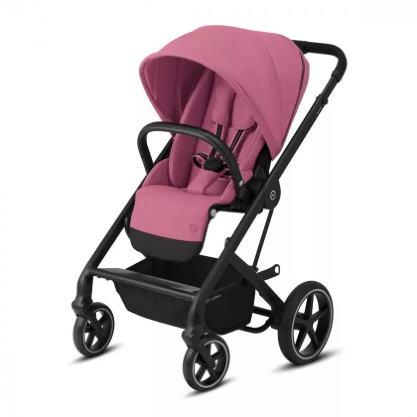 Коляска Cybex Balios S Lux Magnolia Pink purple (з бампером) ( 520001185)