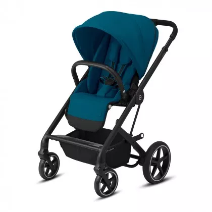 Коляска Cybex Balios S Lux River Blue turquoise (з бампером) (520001181) Коляска Cybex Balios S Lux River Blue turquoise (з бампером) (520001181)