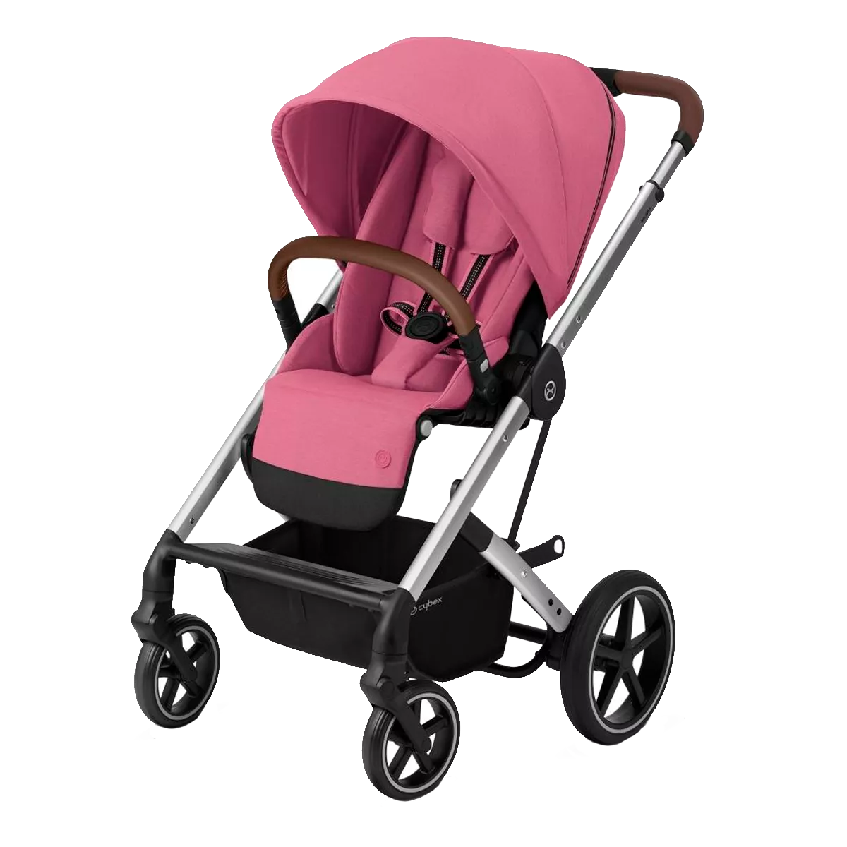 Коляска Cybex Balios S Lux SLV Magnolia Pink purple (с бампером) (520001245)