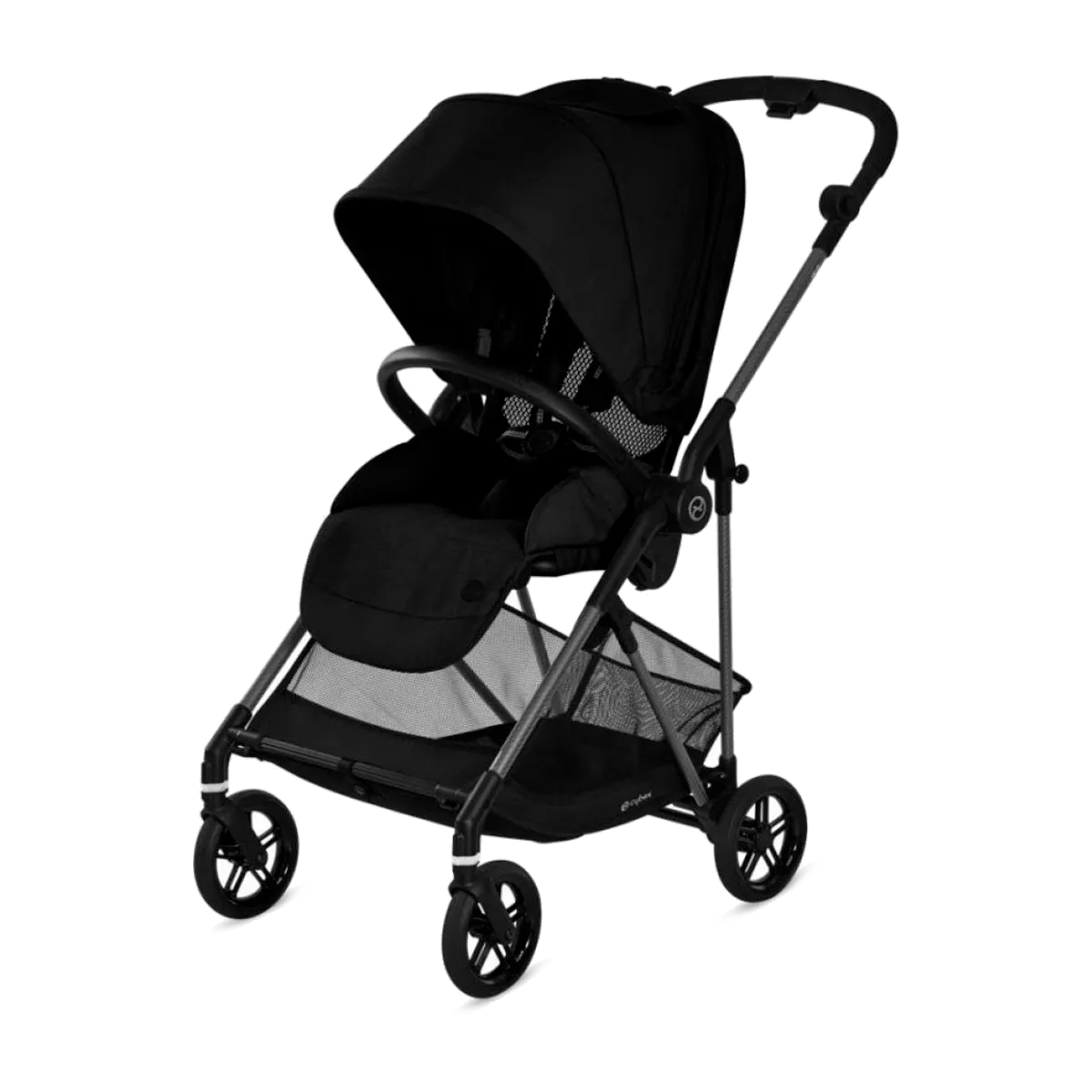 Коляска Cybex Melio Carbon Deep Black  (520003403)