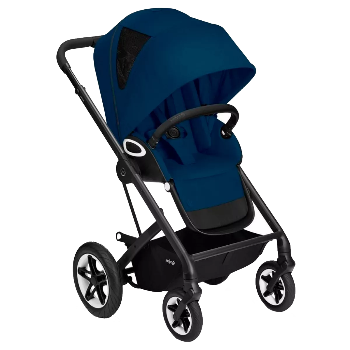 Коляска Cybex Talos S Navy Blue navy blue (с бампером) (520001419) Коляска Cybex Talos S Navy Blue navy blue (с бампером) (520001419)