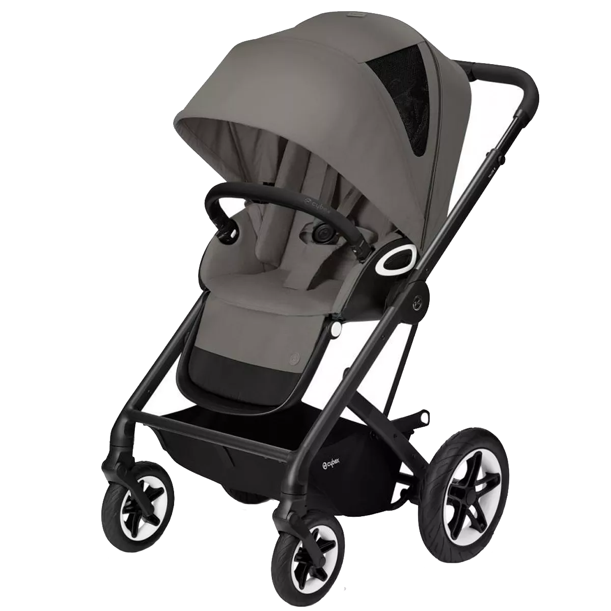 Коляска Cybex Talos S Soho Grey mid grey (с бампером) (520001427)