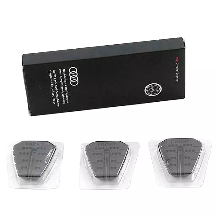 Комплект картриджів для ароматизаторів VAG Audi Singleframe Fragrance Dispenser чорний, 3 шт. (81A087009)