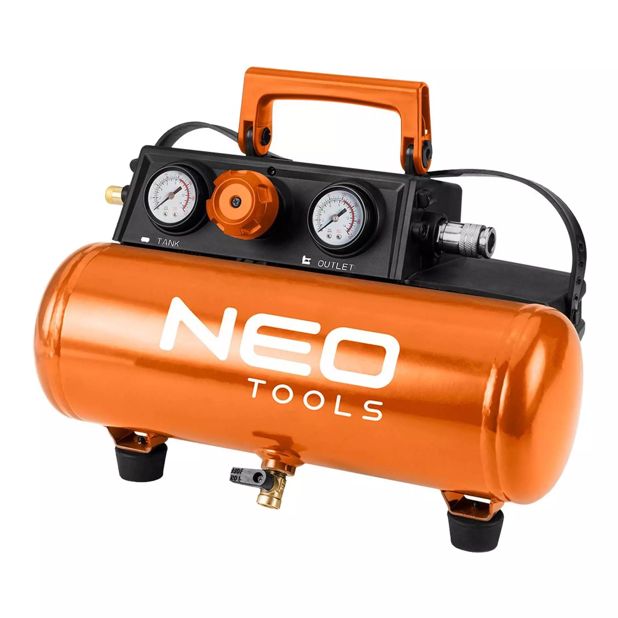 Компрессор NEO TOOLS 8 бар 3,8 л (04-620) Компрессор NEO TOOLS 8 бар 3,8 л (04-620)