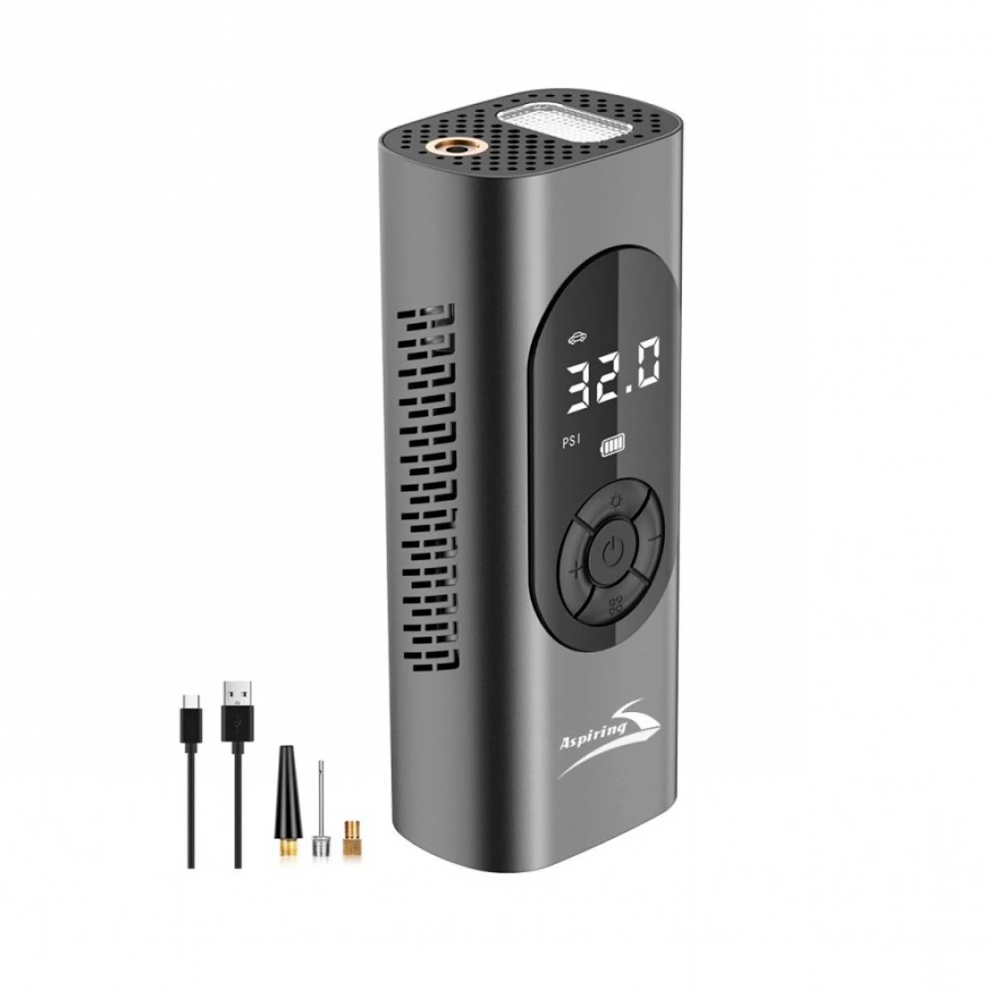 Компрессор портативный Aspiring Storm 2 (ST2000USB) Компрессор портативный Aspiring Storm 2 (ST2000USB)