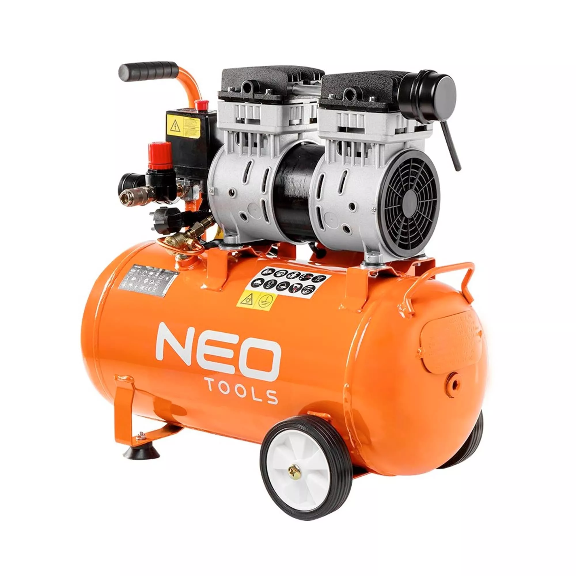 Компрессор промышленный безмасляный Neo Tools (12K021)