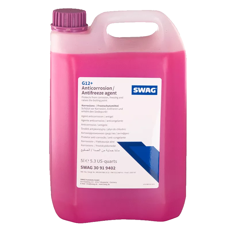 Антифриз Swag G12+ -80°C фиолетовый 5л (30919402)