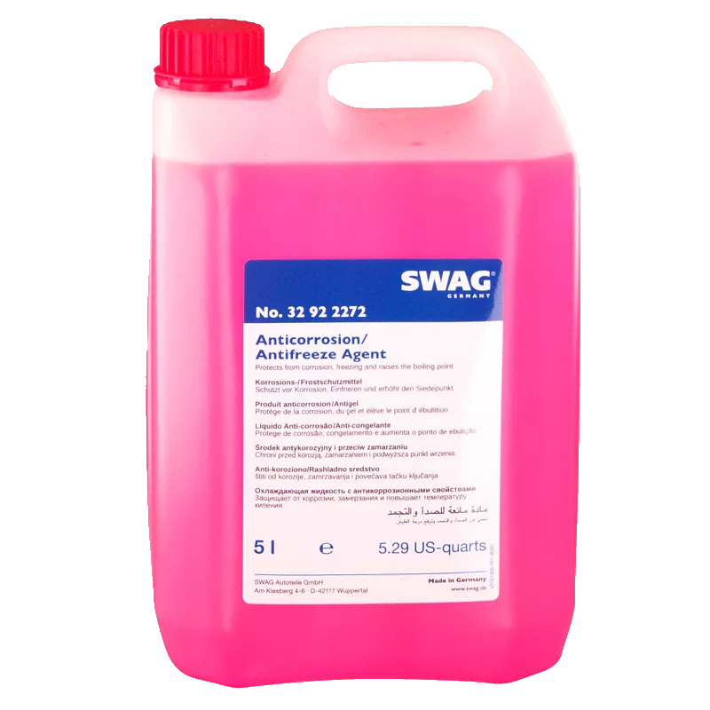 Антифриз Swag G12 -80°C красный 5л (32922272)