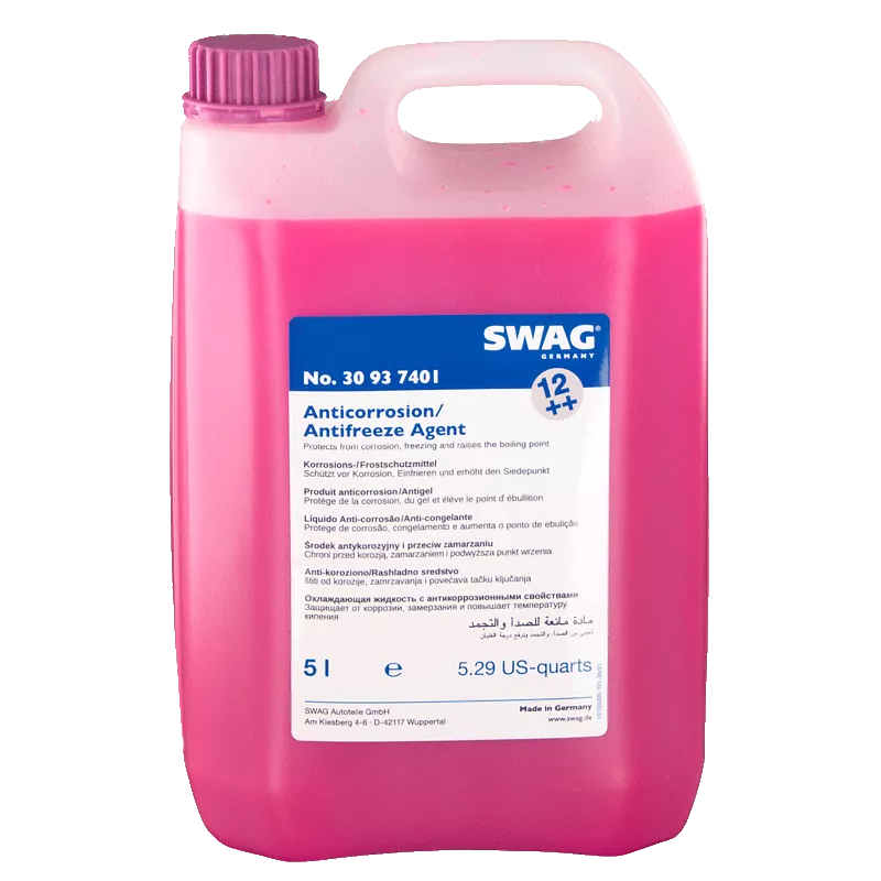 Антифриз Swag G12++ -80°C сиреневый 5л (30937401)
