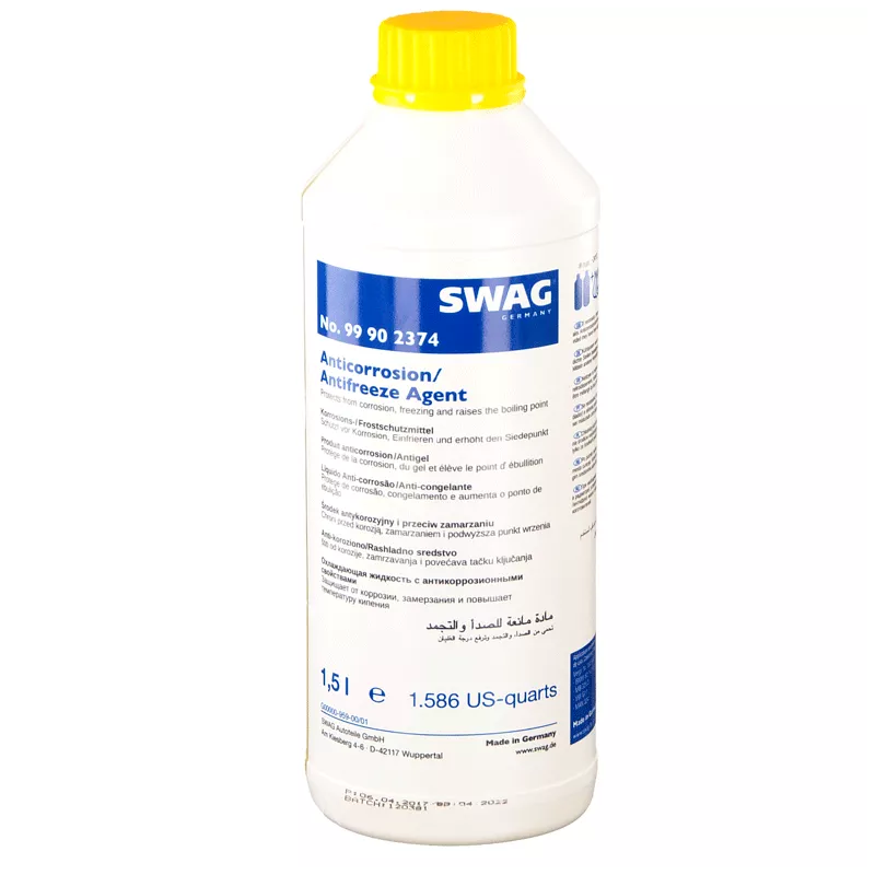 Антифриз Swag Mercedes-Benz G11 жовтий 1,5л (99902374)