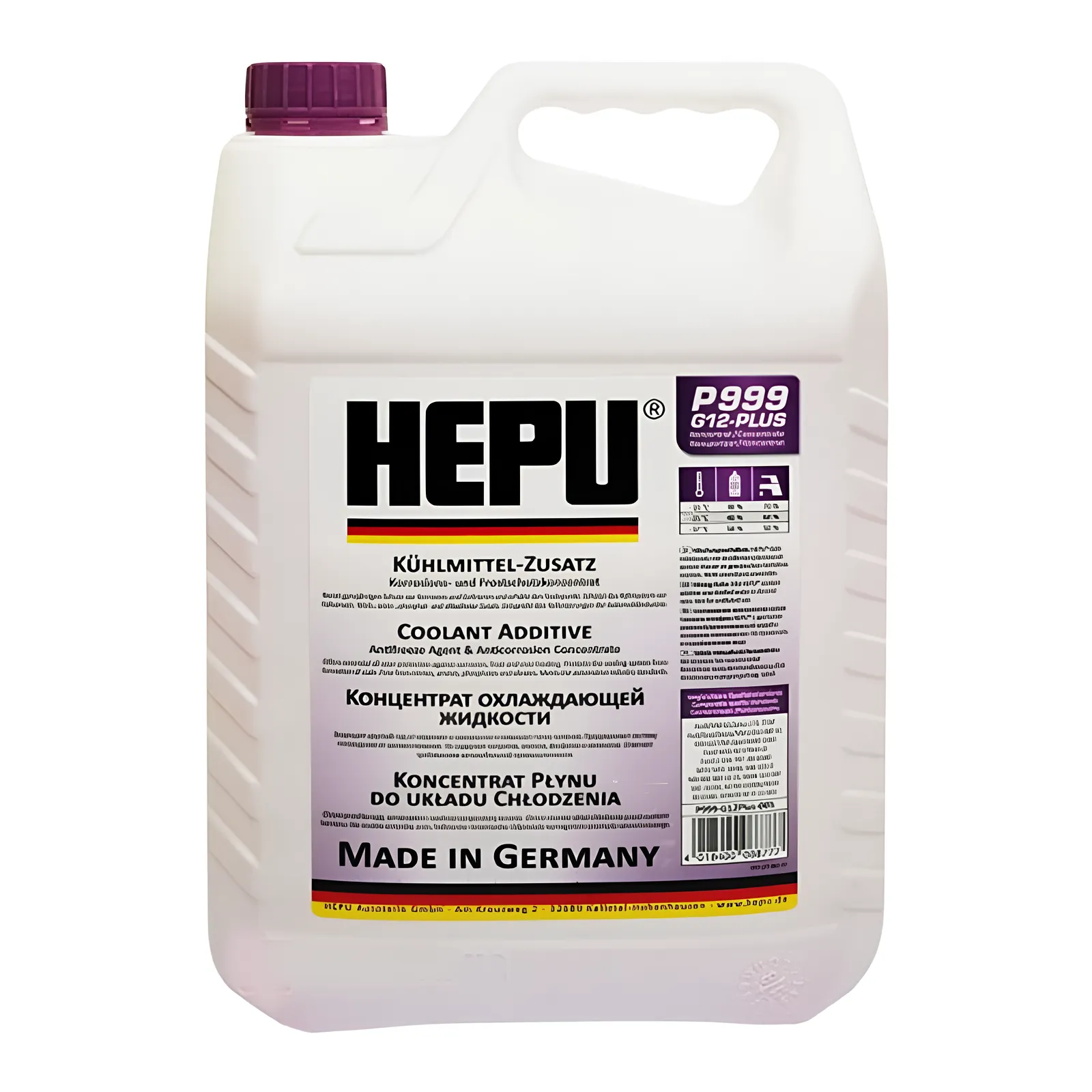Антифриз HEPU SUPER PLUS G12++ фиолетовый 5л (P999-G12-SUPERPLUS-005)