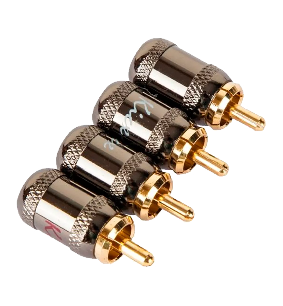 Конектори Kicx RCA-4B (1уп.-4шт.) (3857) Конектори Kicx RCA-4B (1уп.-4шт.) (3857)