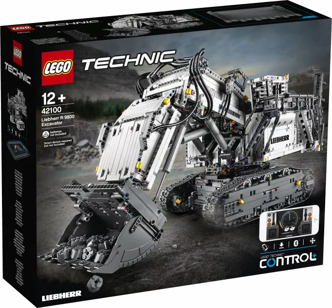 Конструктор LEGO Technic Экскаватор Liebherr R 9800 (42100)
