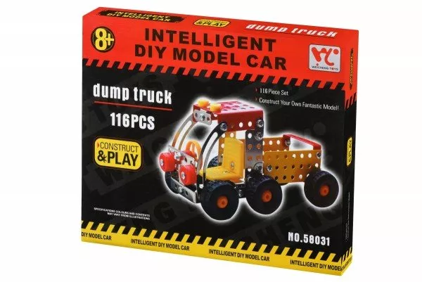Конструктор металлический Same Toy Inteligent DIY Model Car Самосвал 116 элементов (58031Ut)
