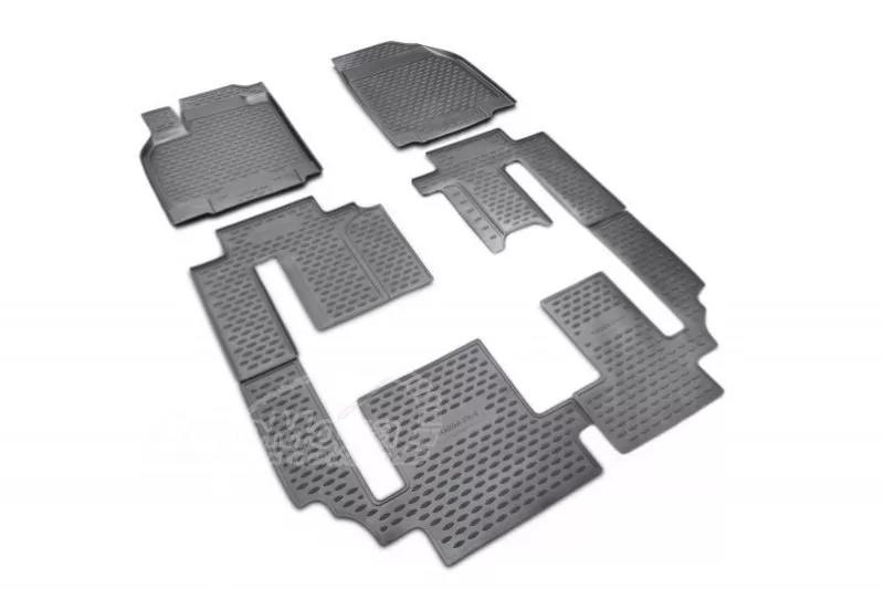 Килимки 3D в салон MAZDA CX-9, 2007-2012, 2012-> 6 шт. (поліуретан) Килимки 3D в салон MAZDA CX-9, 2007-2012, 2012-> 6 шт. (поліуретан)