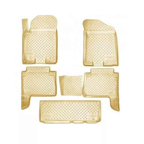 Килимки в салон INFINITI QX56 2010-2013/QX80 2013->, 5 шт. (поліуретан,бежеві) (999RMZ62BG) Килимки в салон INFINITI QX56 2010-2013/QX80 2013->, 5 шт. (поліуретан,бежеві) (999RMZ62BG)