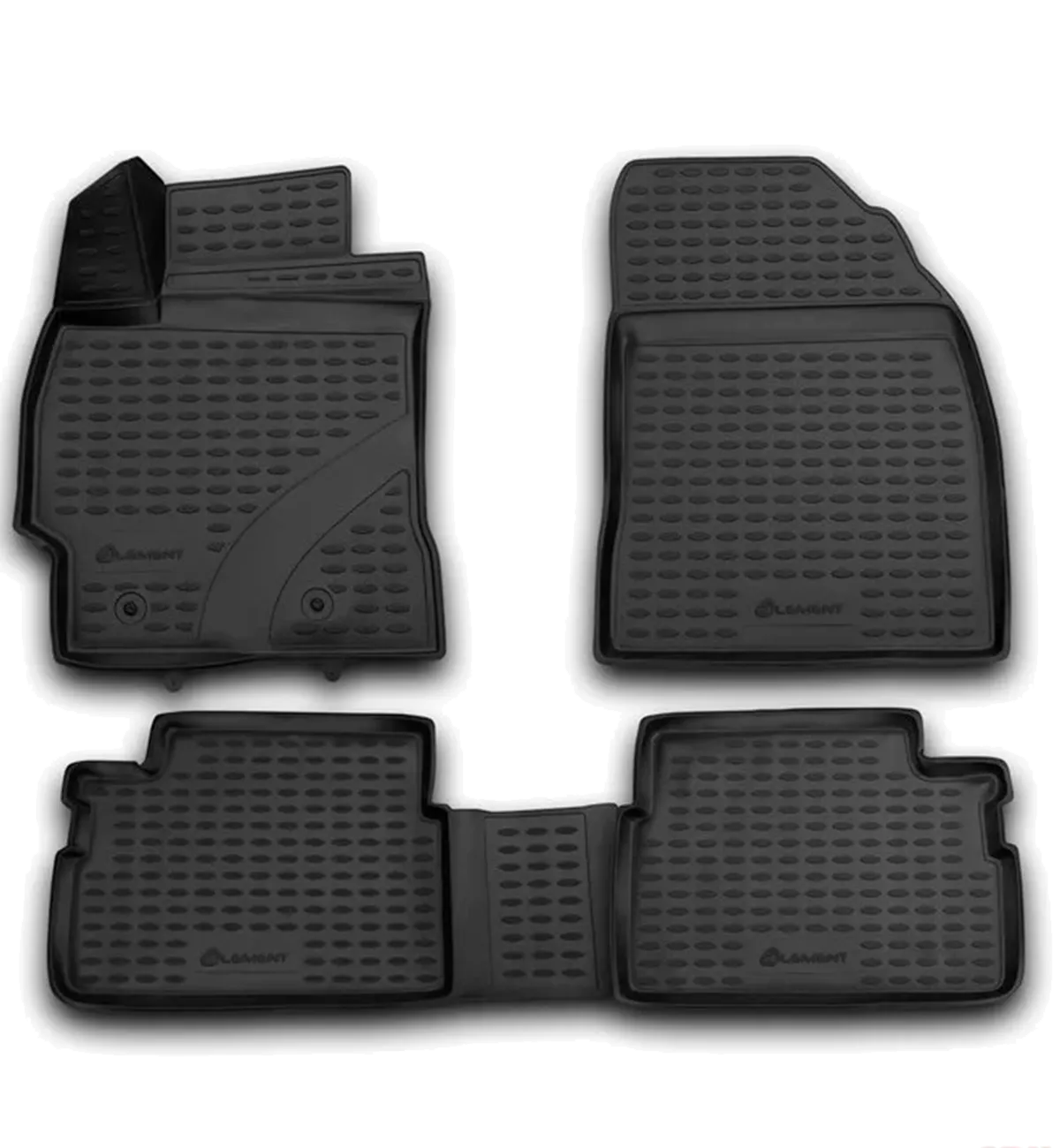 Килимки в салон TOYOTA Corolla 01/2007-2013, 4 шт. (поліуретан) Килимки в салон TOYOTA Corolla 01/2007-2013, 4 шт. (поліуретан)