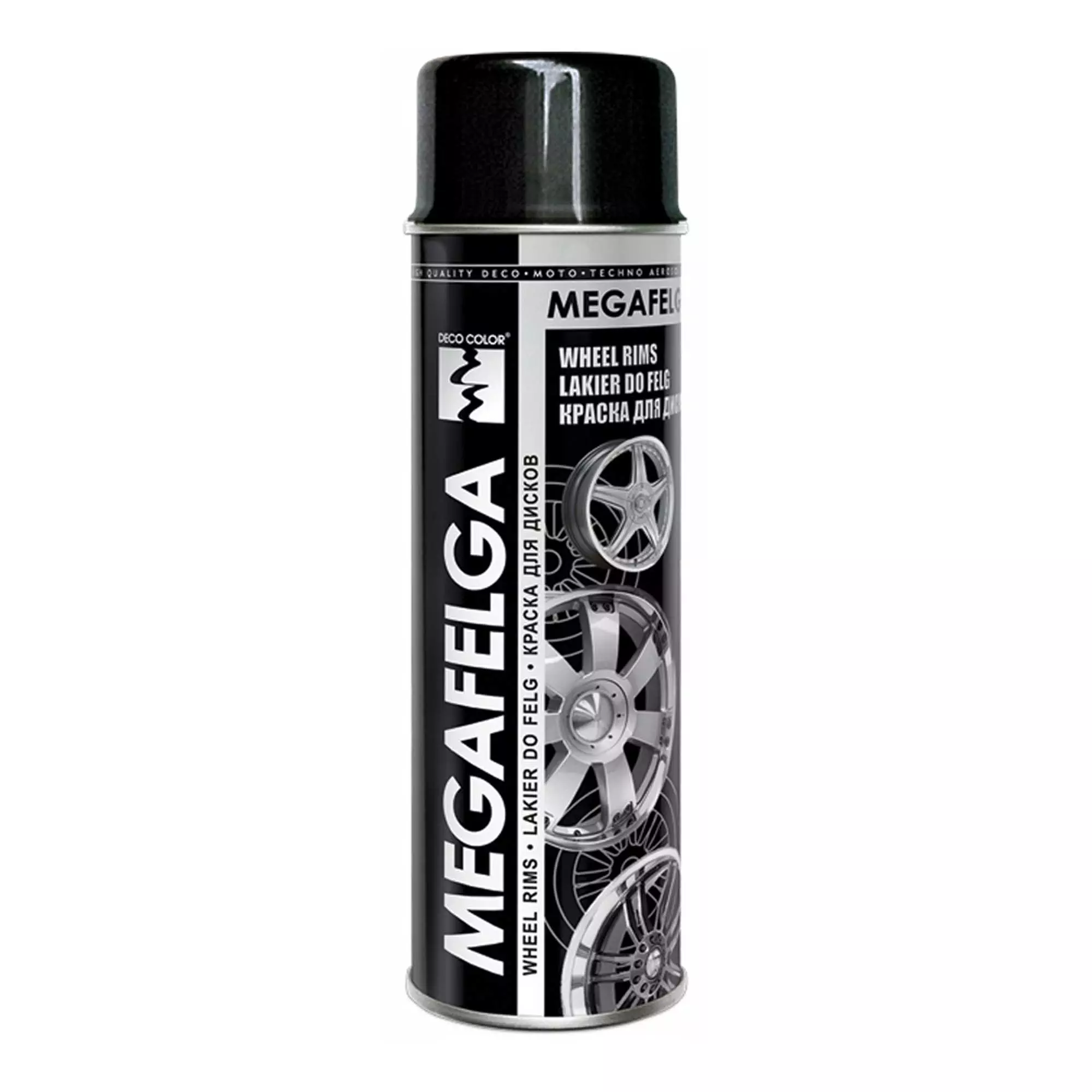 Фарба Deco Color Megafelga для дисків чорний сатин 500 мл (725434)