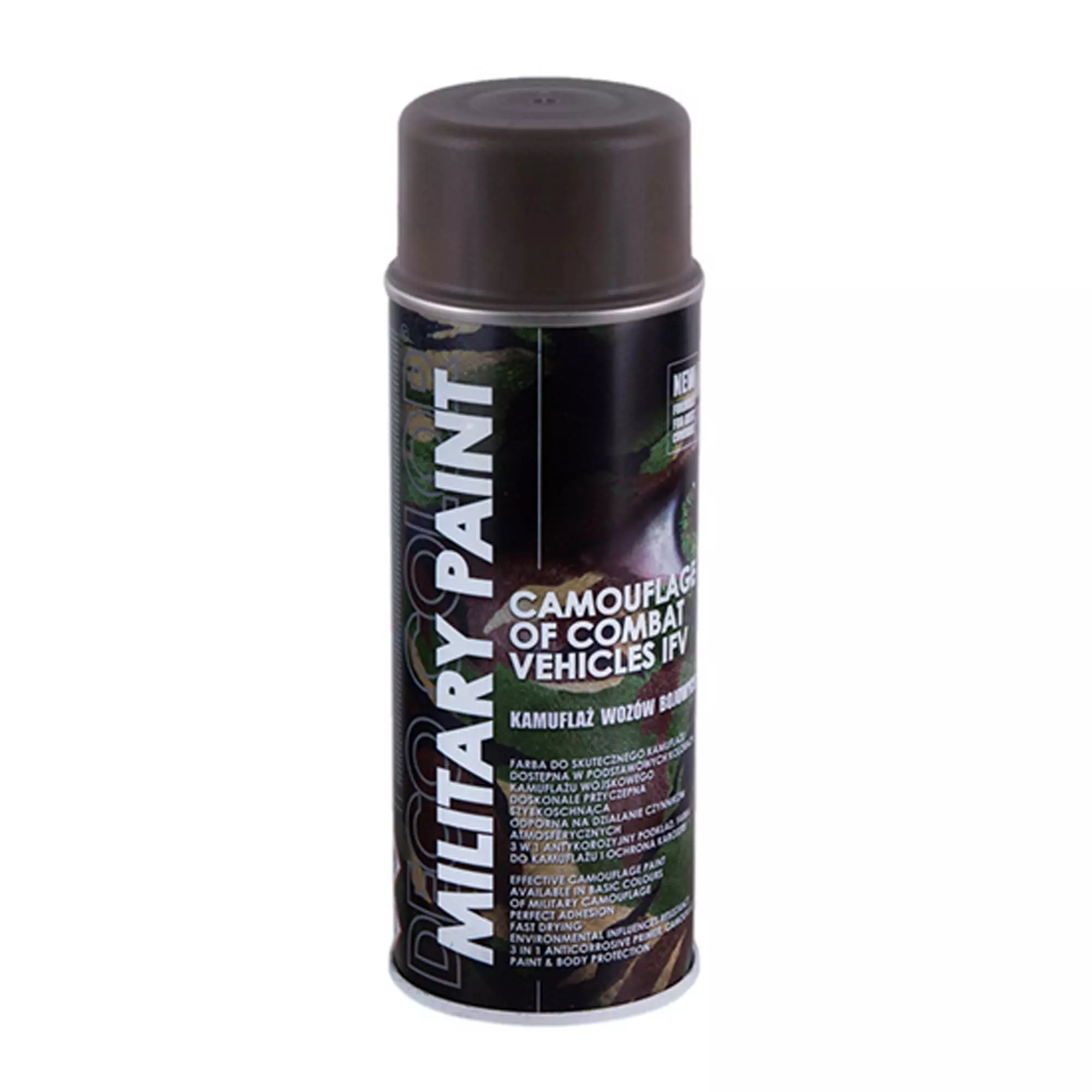 Краска Deco Color Military Paintbrown uniform коричневая форма 400 мл (728701) Краска Deco Color Military Paintbrown uniform коричневая форма 400 мл (728701)