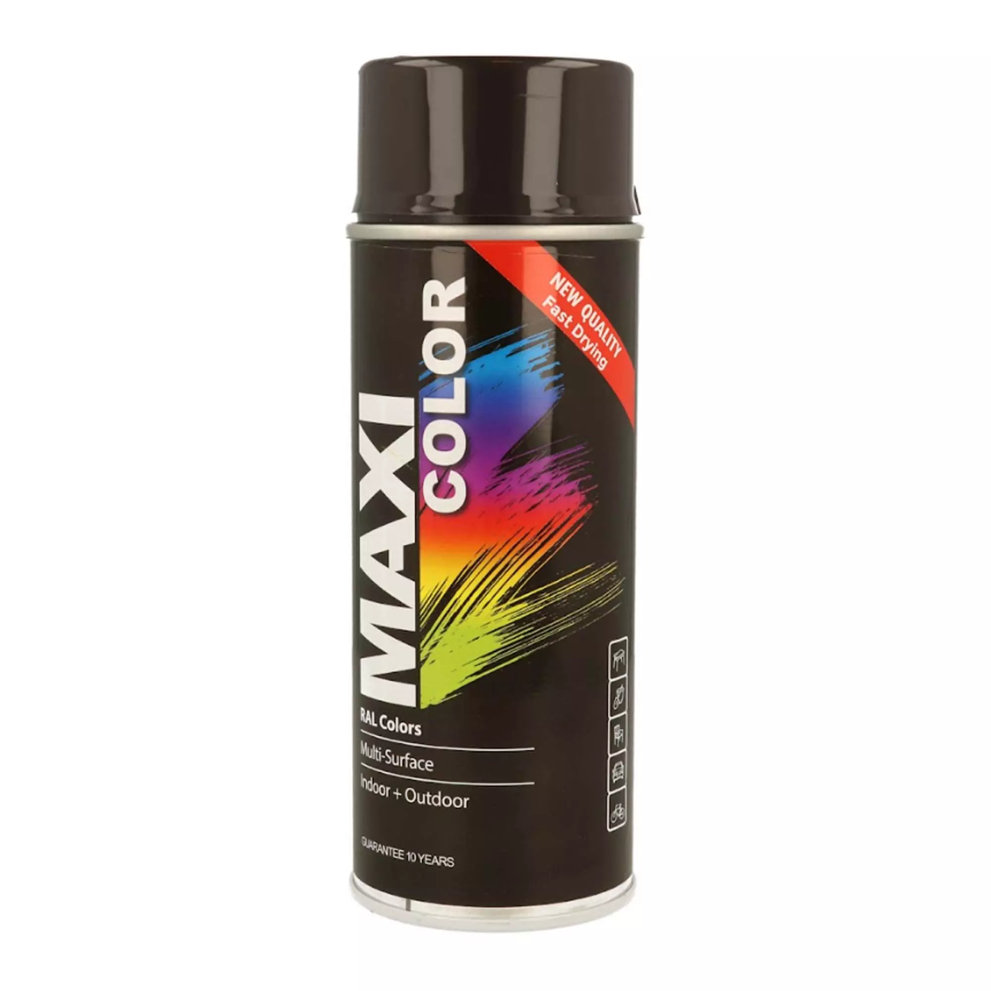 Краска MAXI COLOR Ral 8019 серо-коричневый 400 мл (MX8019)