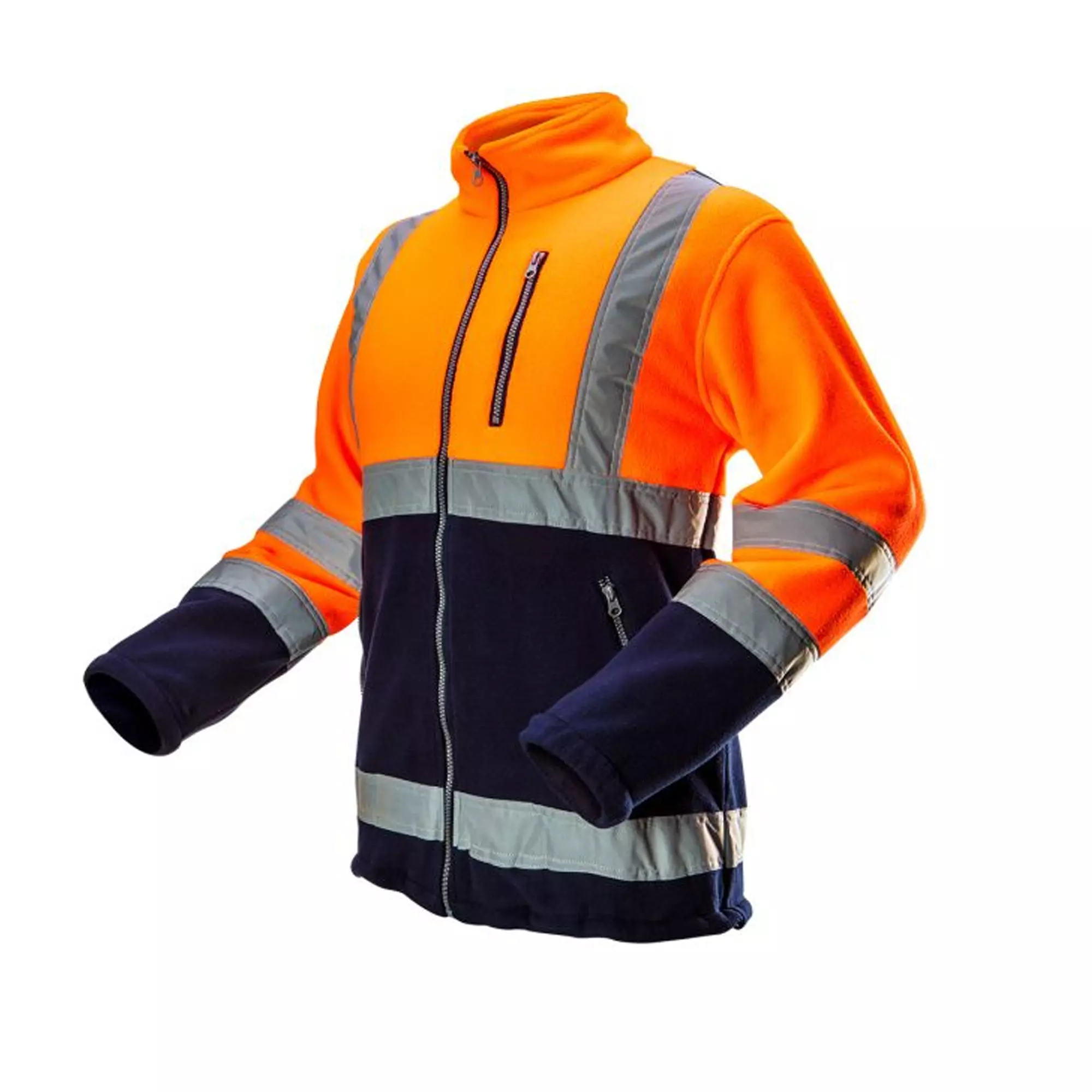 Куртка флисовая NEO TOOLS, сигнальная, оранжевая, размер L (81-741-L)