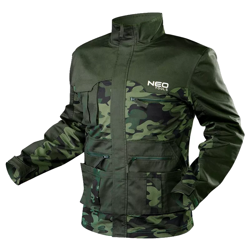 Куртка робоча NEO CAMO, нар. S(48), щільн. 255 г/м2 (81-211-S)