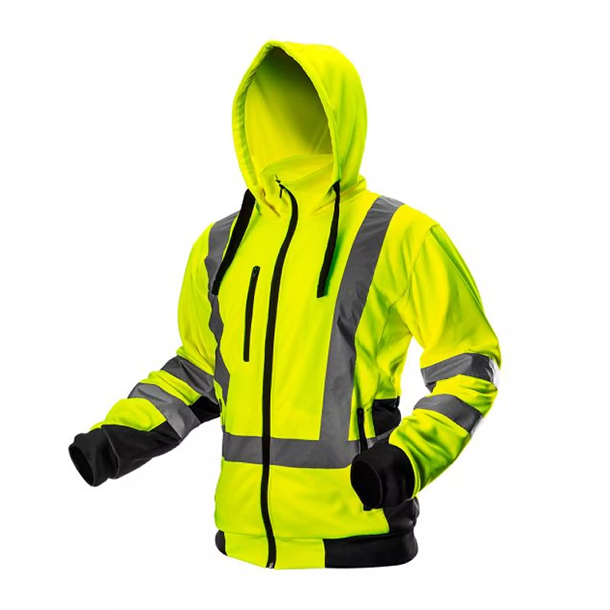 Куртка рабочая NEO TOOLS, сигнальная, желтая, размер XXL (81-745-XXL)