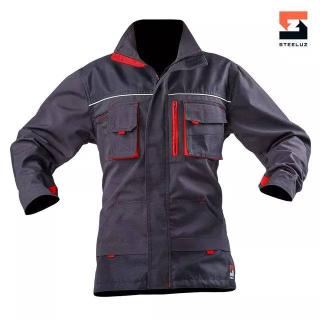 Куртка "STEELUZ" красная, размер MT (48-50), рост 182-188