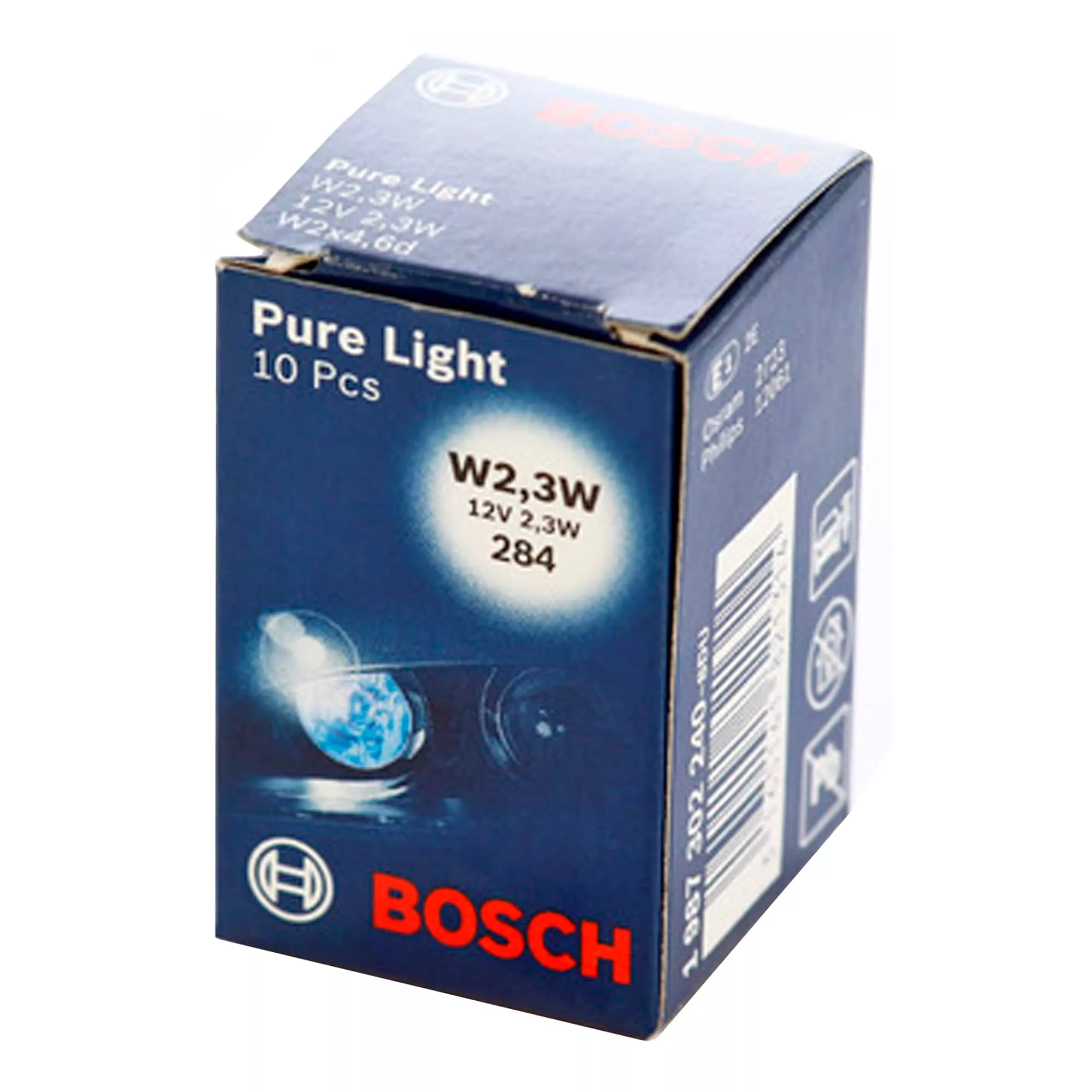 Лампа Bosch Pure Light W2,3W 12V 2,3W 1 987 302 240
