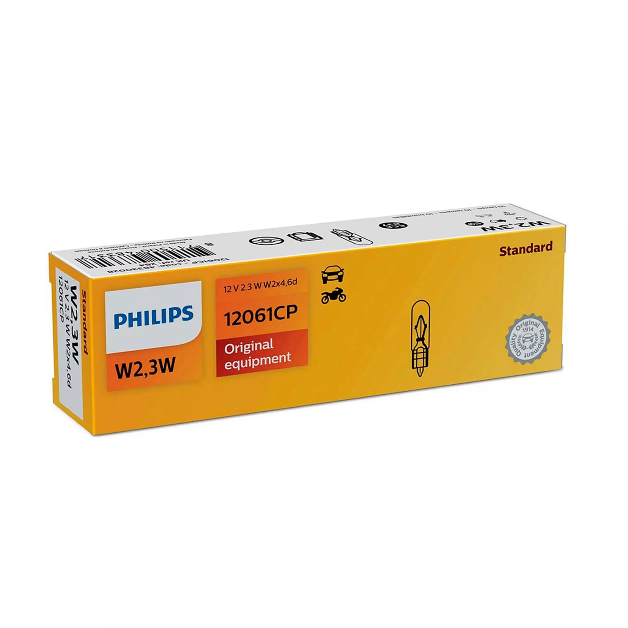 Лампа Philips Vision W2,3W 12V 2,3W 12061CP