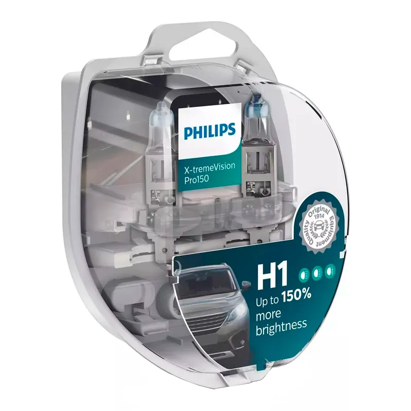 Лампа Philips X-tremeVision Pro150 H1 12V 55W 12258XVPS2