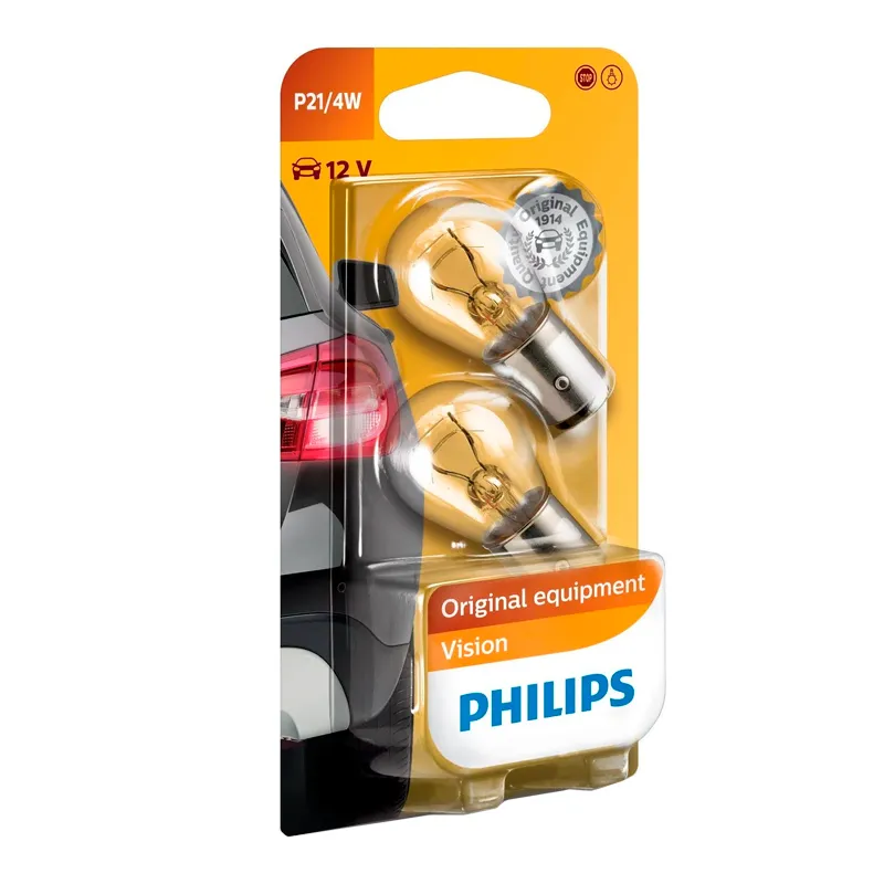 Лампа Philips Vision P21/4W 12V 4/21W 12594B2
