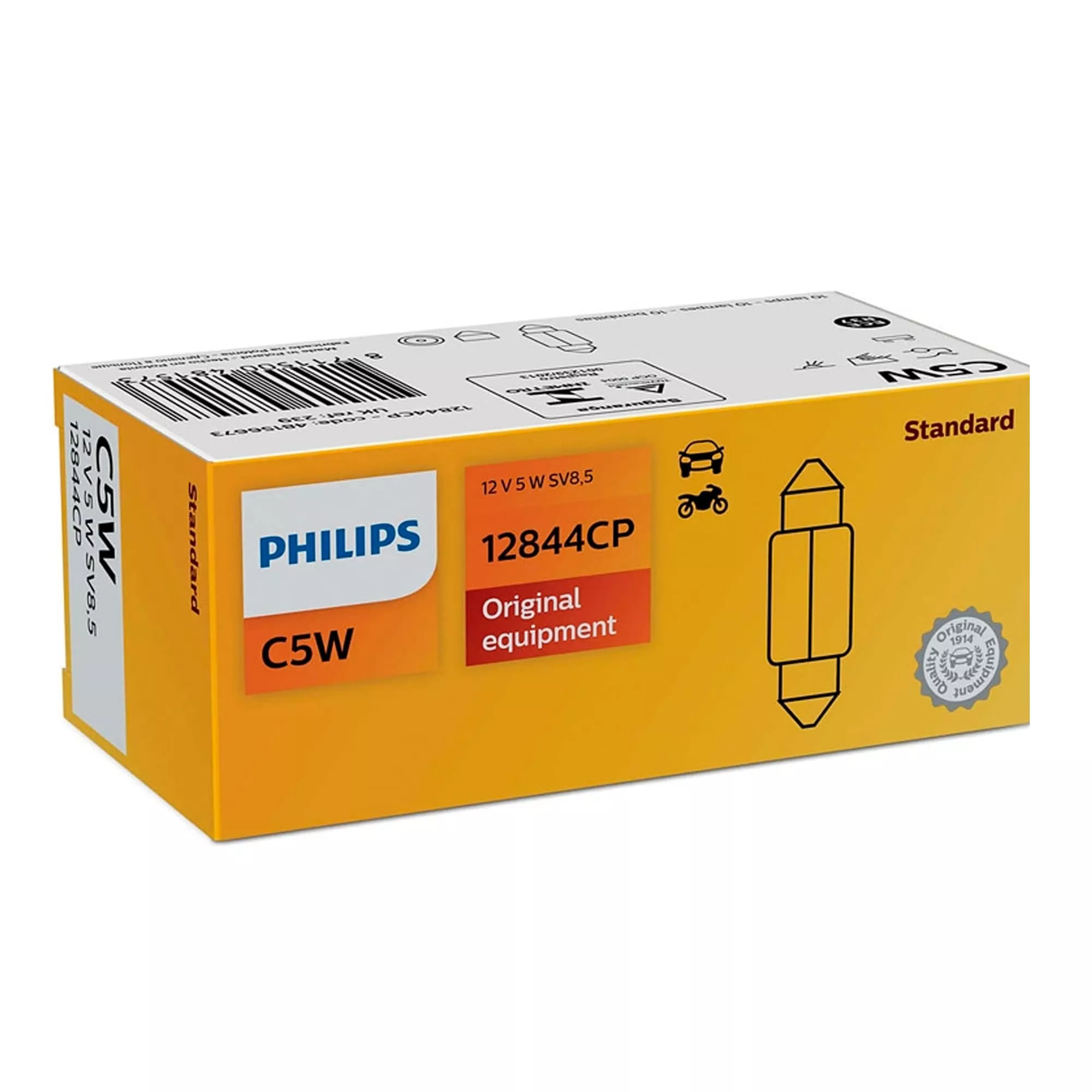Лампа Philips Vision C5W 12V 5W 12844