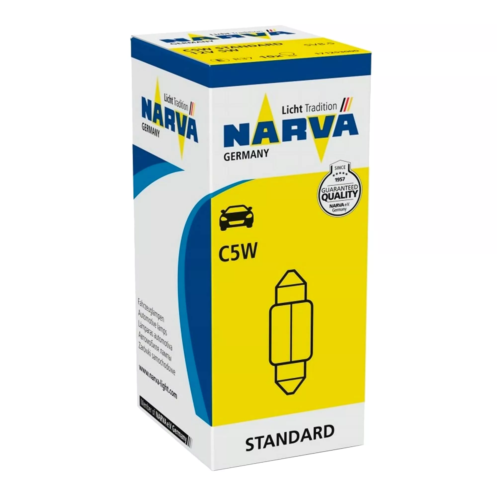 Лампа  Narva Standard C5W 12V 5W 17125