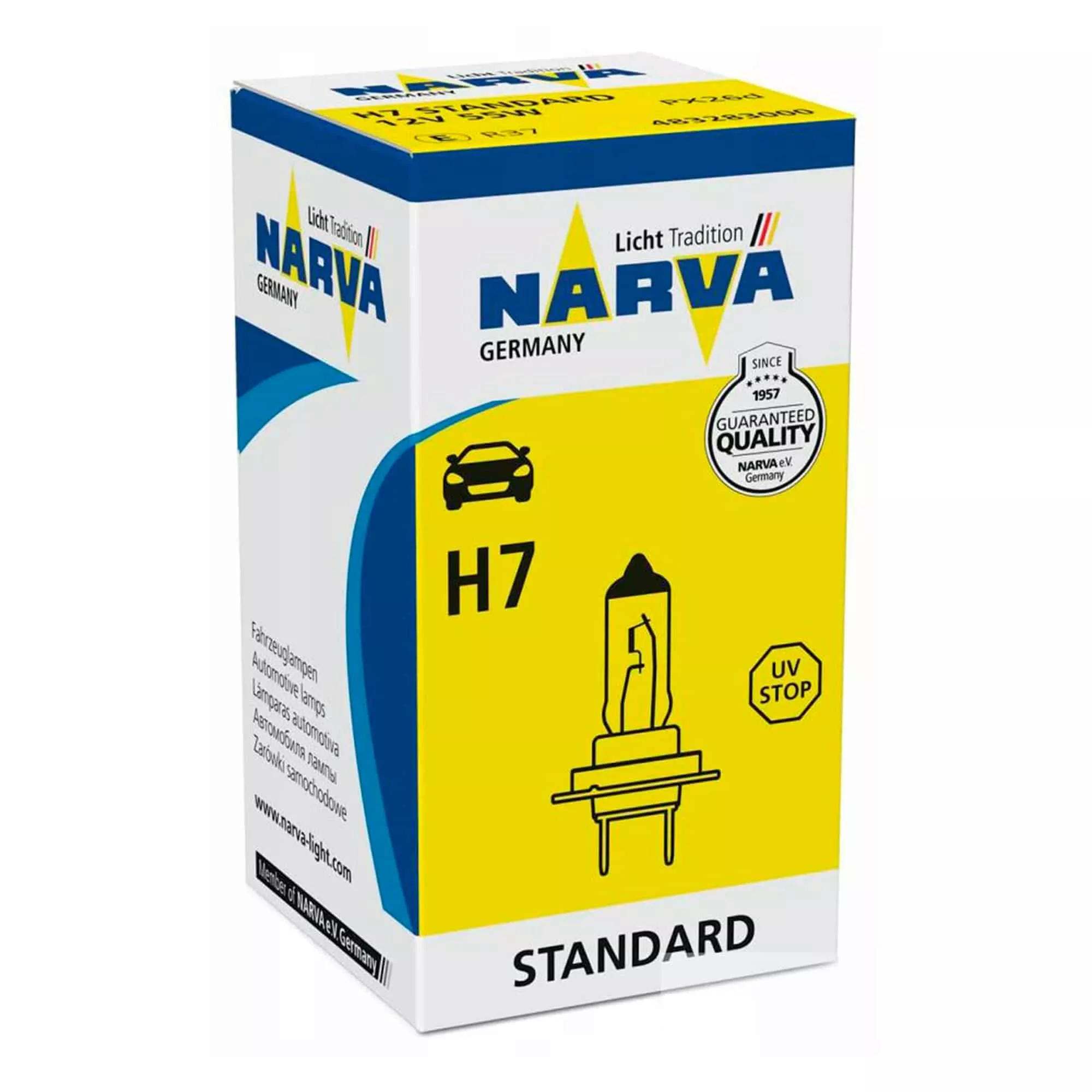 Лампа  Narva Standard H7 12V 55W 48328