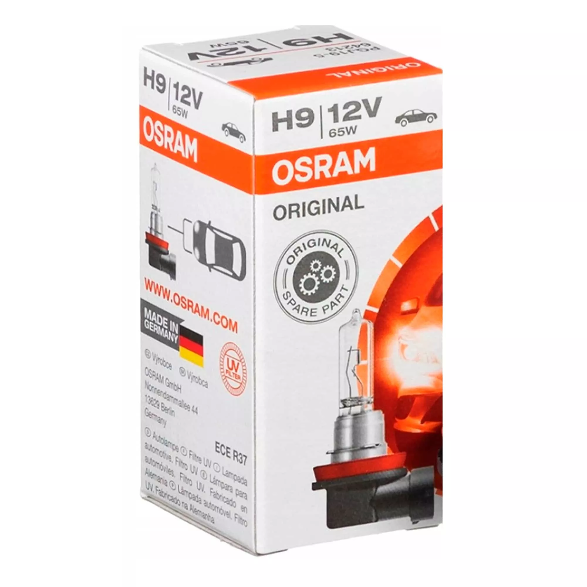Лампа Osram Original Line H9 12V 65W 64213