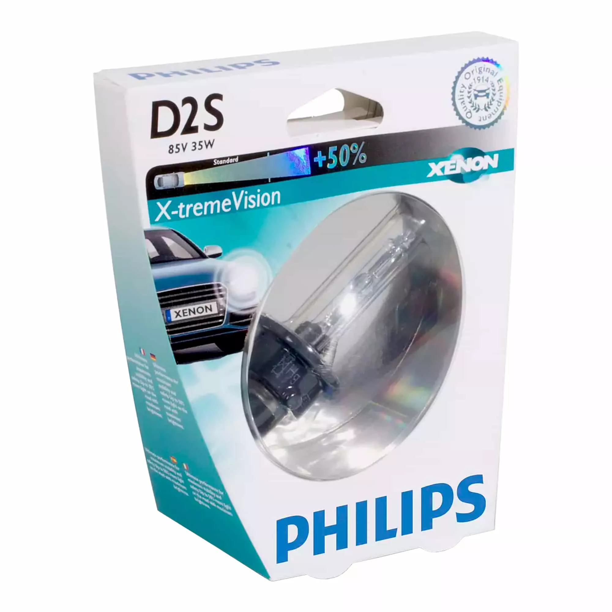 Лампа Philips X-tremeVision D2S 85V 35W 85122XVS1