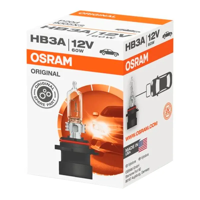 Лампа Osram Original Line HB3 12V 60W 9005