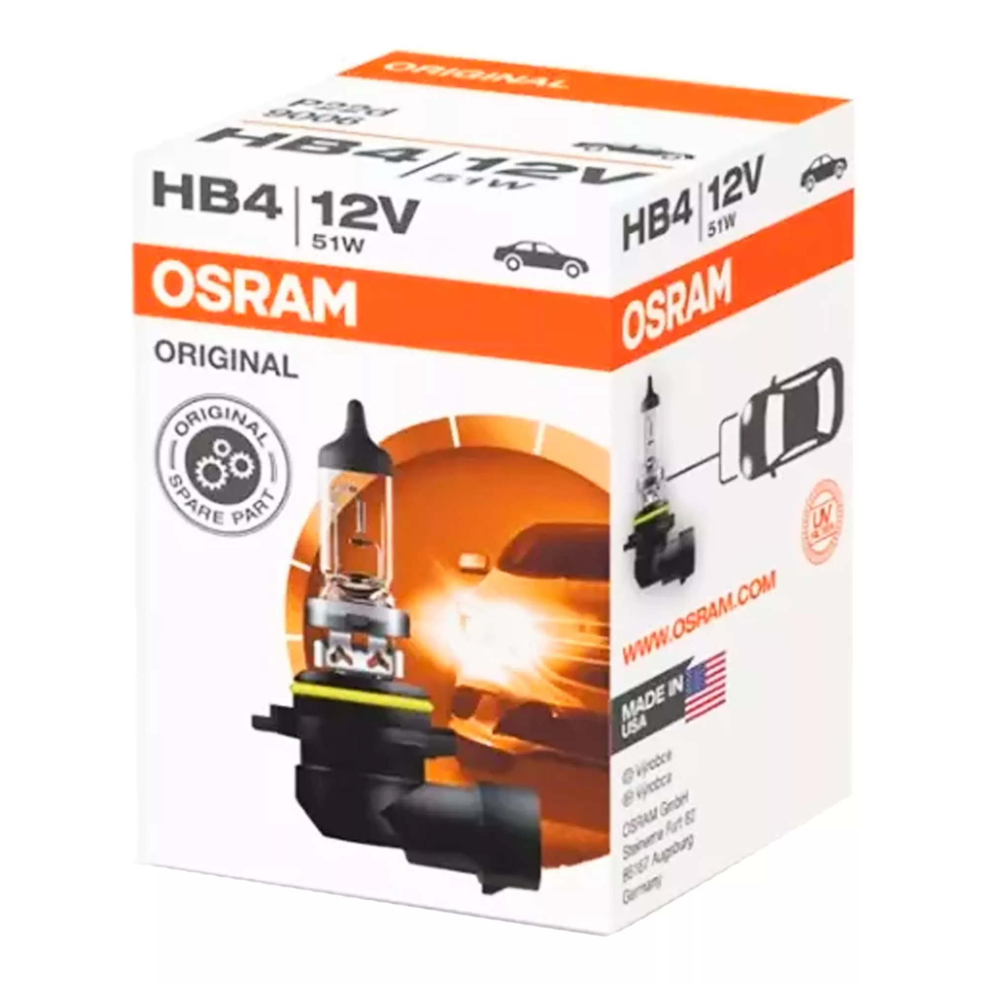 Лампа Osram Original Line HB4 12V 51W 9006