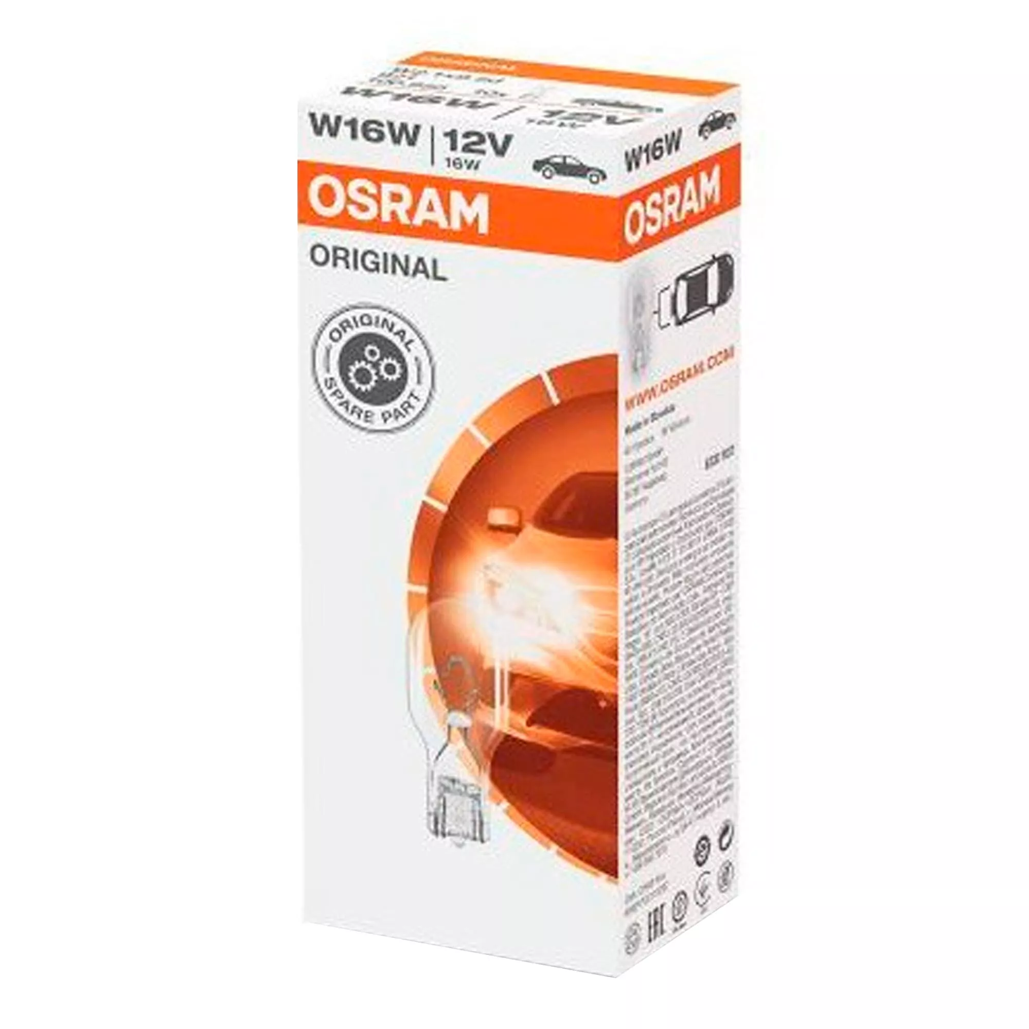 Лампа указателя поворотов OSRAM 921 на Chery 
